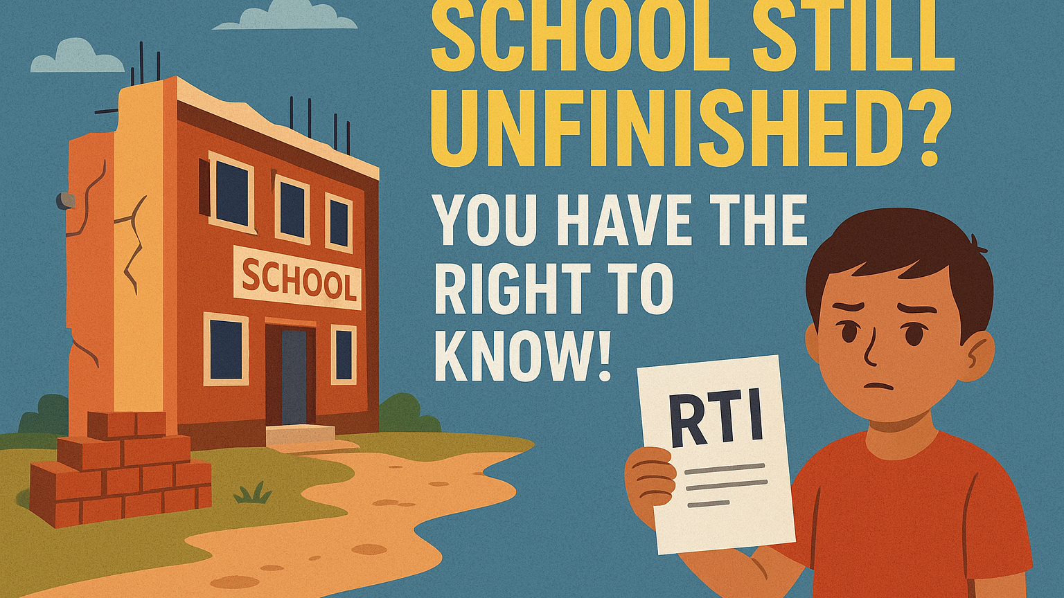 RTI on Government School Infrastructure: Where Did the Funds Go?
