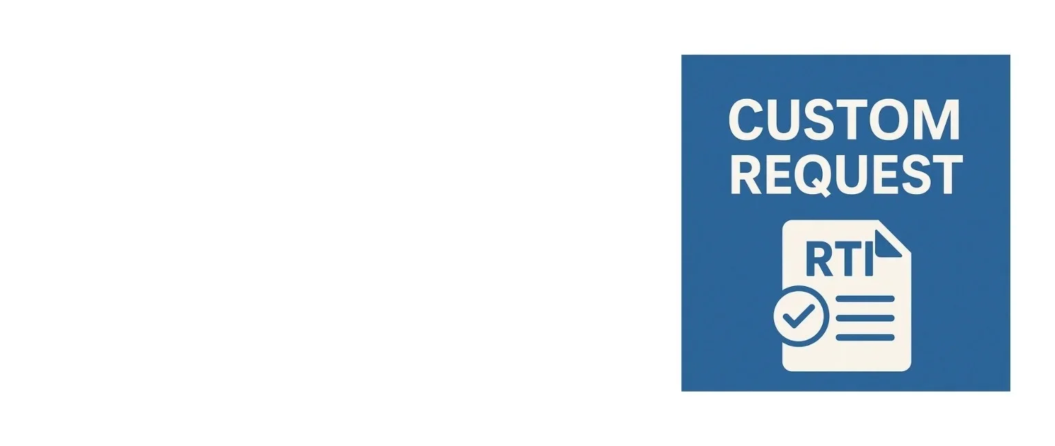 FileMyRTI custom RTI application service - file any type of RTI online in India